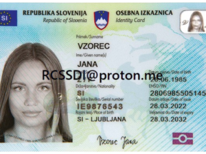 Buy EU-Slovenian ID Card Online