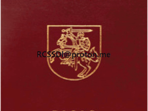 Buy Lithuanian Passport Online